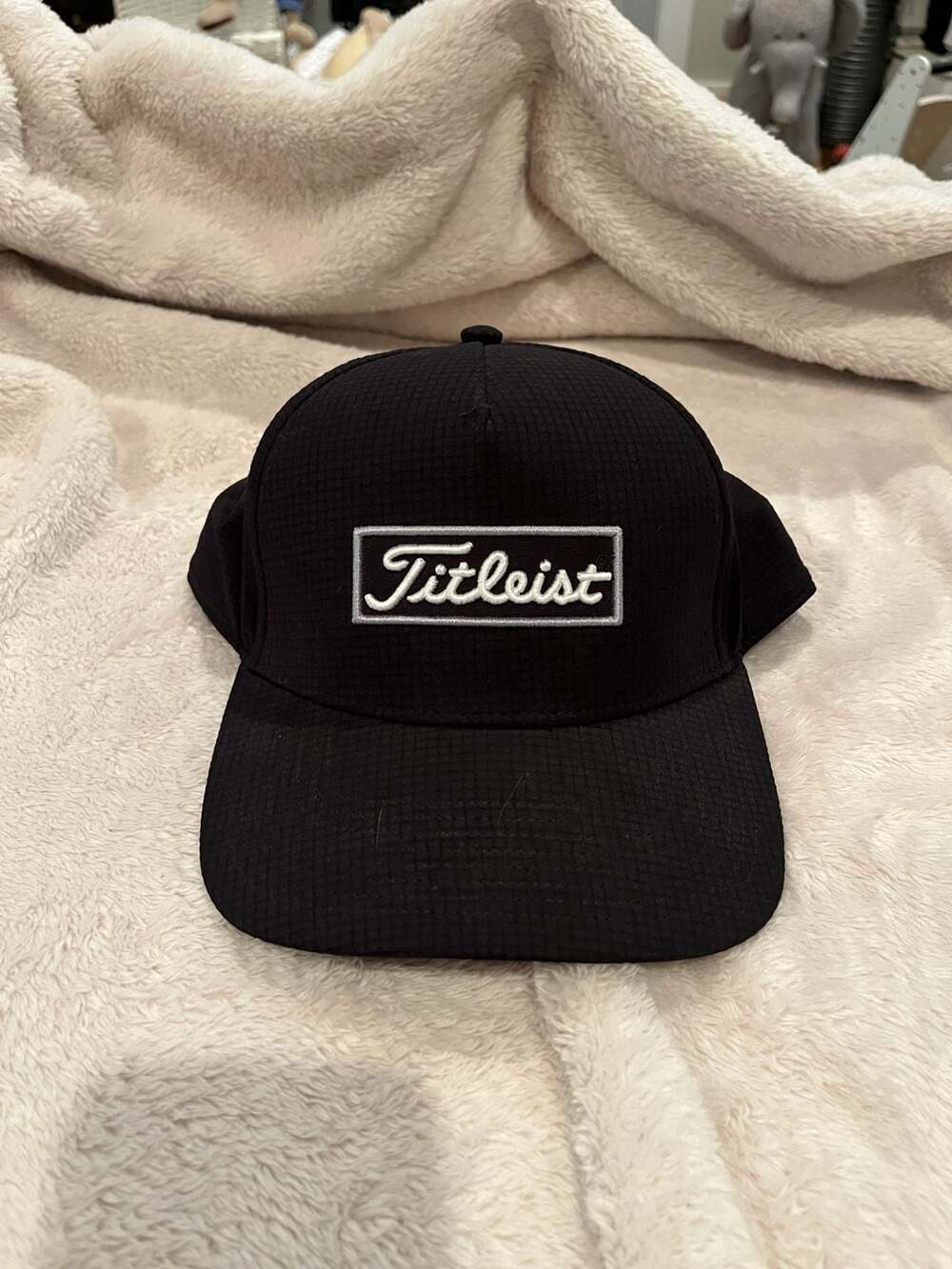 Titleist Golf Performance Grid Snapback Hat Black